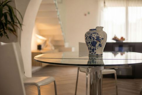 Sala da Pranzo in stile moderno di 20 di SaturninoStudio Architecture and Design