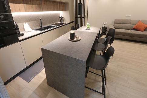 Open Space in stile moderno di 65 di Chiara Colucci Interior Designer Open Space in stile moderno di 65 di Chiara Colucci Interior Designer