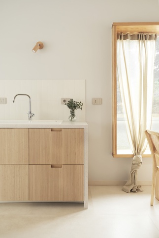 Open Space in stile scandinavo di 45 di Michela Cordisco Studio