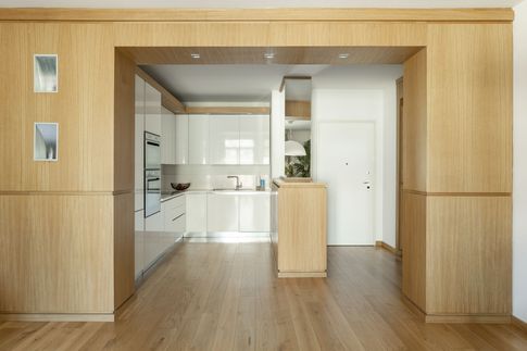 Cucina in stile minimal di 6 di Arch. Simone Saporito