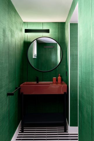 Bagno in stile vintage di 4 di Coluccio architetti Bagno in stile vintage di 4 di Coluccio architetti