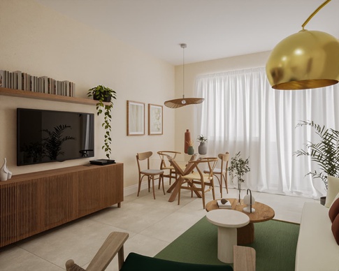 Open Space in stile japandi di 20 di Caterina Scamardella Architetto