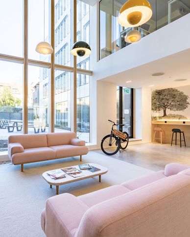 Open Space in stile contemporaneo di 160 di Frame Farm - Architecture & Design Open Space in stile contemporaneo di 160 di Frame Farm - Architecture & Design