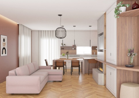 Open Space in stile moderno di 56 di Arcangelo Primato