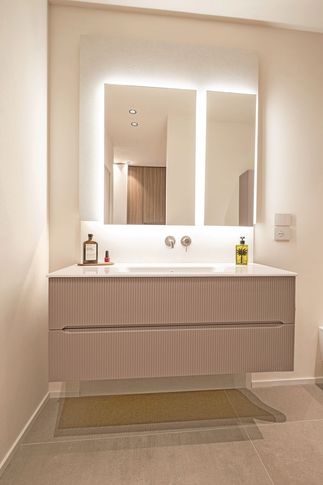 Bagno in stile japandi di 7 di Studio di Architettura Barbara Vucusa Architetto Bagno in stile japandi di 7 di Studio di Architettura Barbara Vucusa Architetto