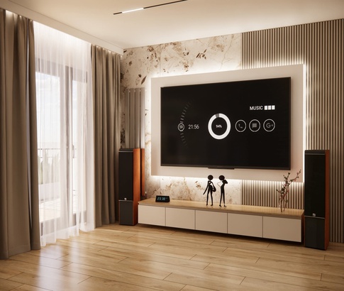 Open Space in stile contemporaneo di 30 di personalhousedesigner Open Space in stile contemporaneo di 30 di personalhousedesigner