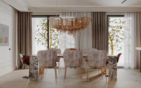 Cucina in stile contemporaneo di 30 di Salvatore Sito Interior Designer