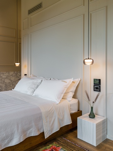 Camera da Letto in stile contemporaneo di 80 di EmmePi Architettura