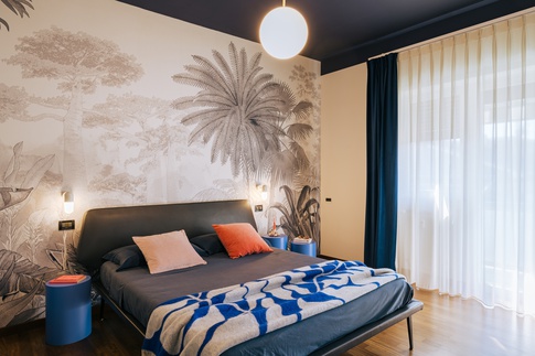 Camera da Letto in stile contemporaneo di 17 di Micro Interior Design