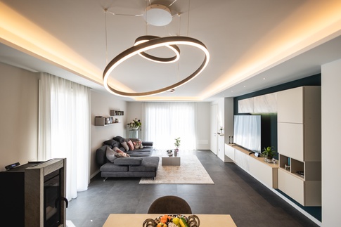Soggiorno in stile contemporaneo di 40 di Architetto Zavagnini Daniele