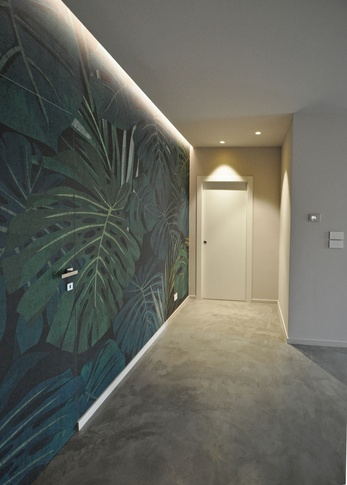 Ingresso in stile moderno di 9 di Qarchitetti