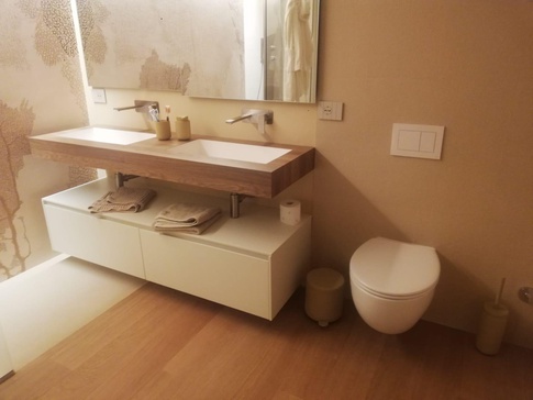 Bagno in stile moderno di 8 di INsiDE. Architettura e Design