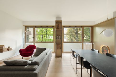 Open Space in stile minimal di 60 di MGK | Mohamed Keilani Studio