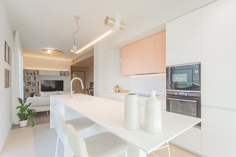 Cucina in stile glamour di 14 di Alessandra Parolini Studio