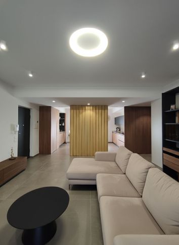 Soggiorno in stile contemporaneo di 30 di ESFA architetti Soggiorno in stile contemporaneo di 30 di ESFA architetti