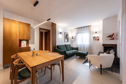 Open Space in stile contemporaneo di 45 di MANUARINO architettura design comunicazione