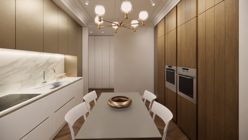 Cucina in stile contemporaneo di 20 di Studio Gaetano Riccardelli Cucina in stile contemporaneo di 20 di Studio Gaetano Riccardelli