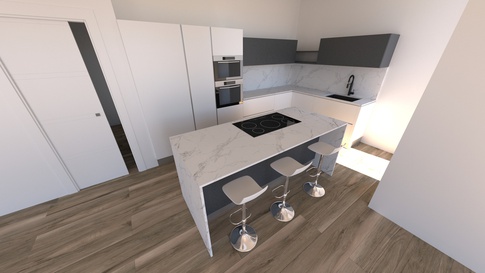 Cucina in stile moderno di 12 di Studio LABventinove