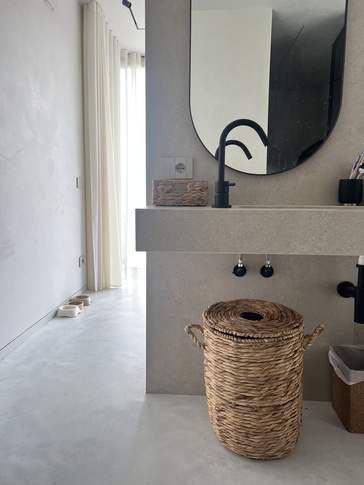 Bagno di Servizio in stile minimal di 7 di Diletta Castagna Studio