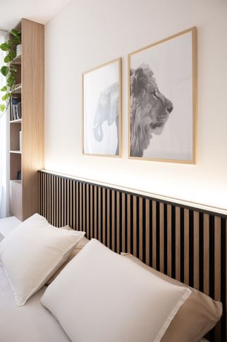 Camera da Letto in stile scandinavo di 18 di Metamorfosi interior design studio Camera da Letto in stile scandinavo di 18 di Metamorfosi interior design studio