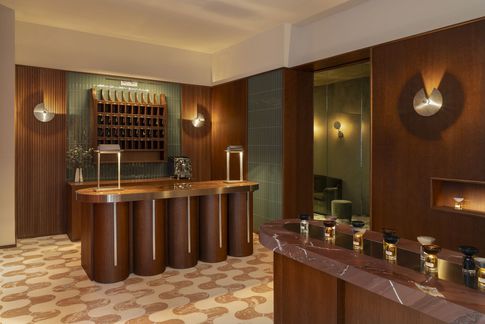 Open Space in stile art deco di 50 di Mara Bragagnolo Design