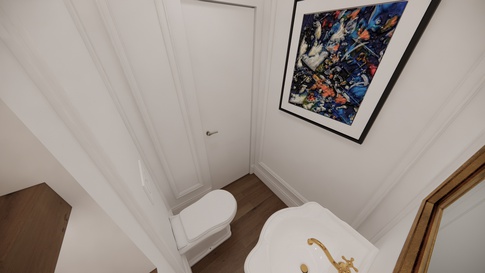 Bagno in stile contemporaneo di 2 di Studio Gaetano Riccardelli