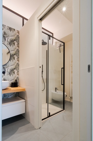 Bagno di Servizio in stile contemporaneo di 5 di COBE architetti Bagno di Servizio in stile contemporaneo di 5 di COBE architetti