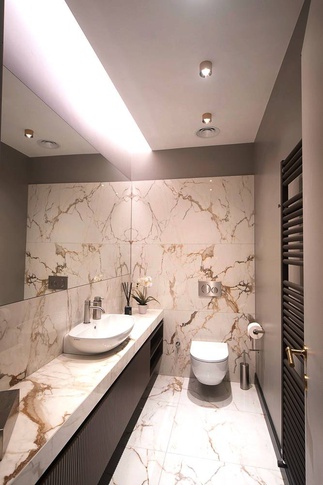 Open Space in stile contemporaneo di 350 di Z5AI