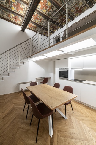 Open Space in stile contemporaneo di 30 di Studio DOM