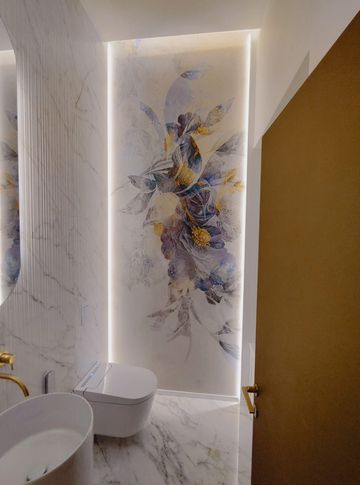 Bagno di Servizio in stile contemporaneo di 3 di Formale.