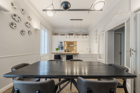 Cucina in stile contemporaneo di 25 di Annalisa Carli Architetto