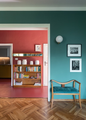 Corridoio in stile anni '50 di 5 di TGA_Studio