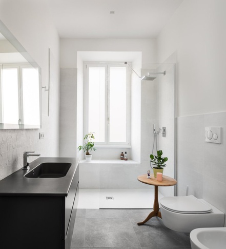 Bagno in stile contemporaneo di 6 di BB1 Architettura & Design Bagno in stile contemporaneo di 6 di BB1 Architettura & Design