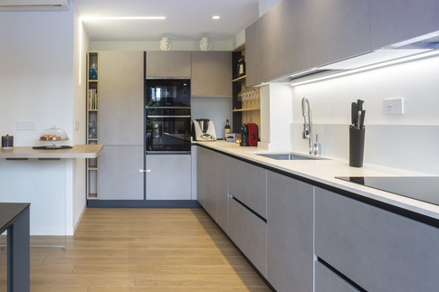 Open Space in stile moderno di 30 di zero6studio