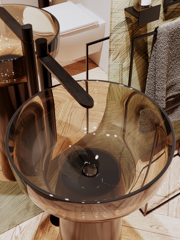 Bagno in stile contemporaneo di 4 di Elisabetta Gozio - Studio Gozio Bagno in stile contemporaneo di 4 di Elisabetta Gozio - Studio Gozio