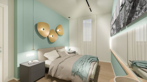 Camera da Letto in stile minimal di 14 di MICHELE VOLPI STUDIO INTERIOR DESIGN Camera da Letto in stile minimal di 14 di MICHELE VOLPI STUDIO INTERIOR DESIGN