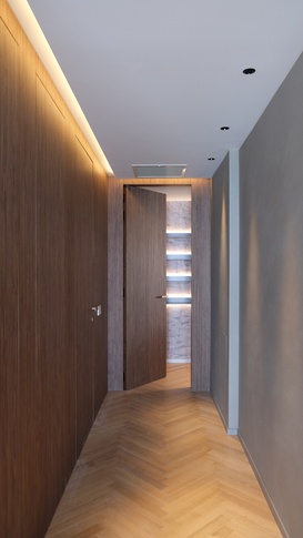 Ingresso in stile contemporaneo di 7 di Abitacolo Interni