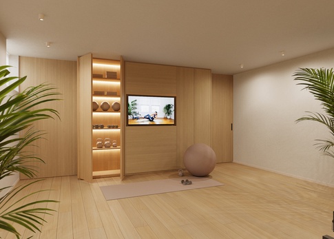 Palestra in stile contemporaneo di 36 di EmmePi Architettura