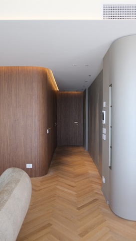 Ingresso in stile contemporaneo di 7 di Abitacolo Interni