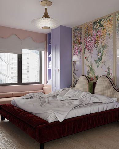 Camera da Letto in stile moderno di 30 di Ekaterina Smirnova
