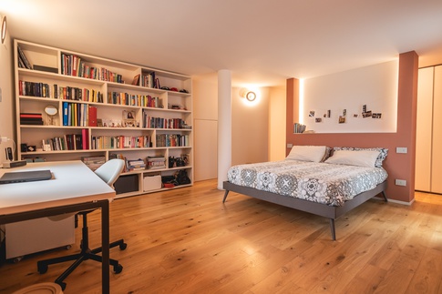 Camera da Letto in stile moderno di 23 di Architetto Zavagnini Daniele