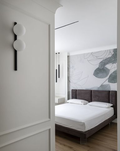 Camera da Letto in stile contemporaneo di 18 di Pamela Camposano Ingegnere Architetto