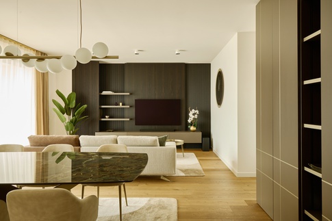 Soggiorno in stile contemporaneo di 35 di EasyRelooking srls Soggiorno in stile contemporaneo di 35 di EasyRelooking srls