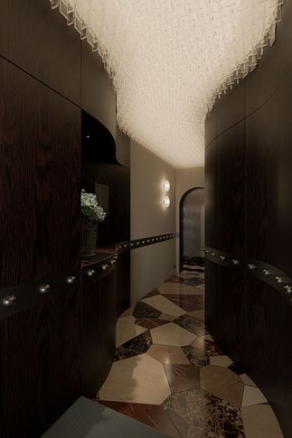 Open Space in stile eclettico di 70 di Alise Dupont