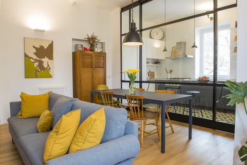 Open Space in stile moderno di 37 di L2 Architettura