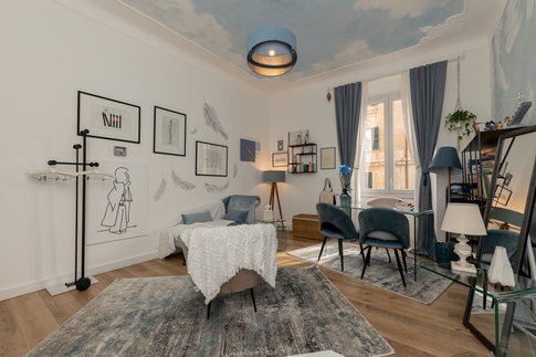 Open Space in stile classico di 20 di Valentina Solera Architetto