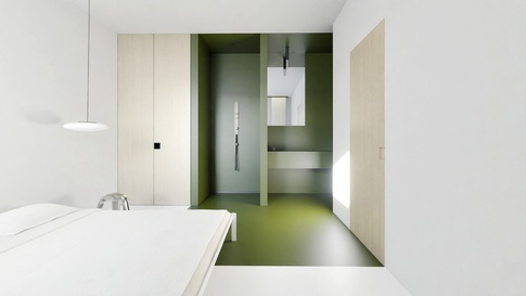 Camera da Letto in stile minimal di 16 di GALATI CASMIRO GIORNO