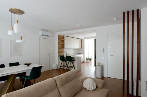 Open Space in stile contemporaneo di 20 di Fiorenzo D'Onofrio Architetto
