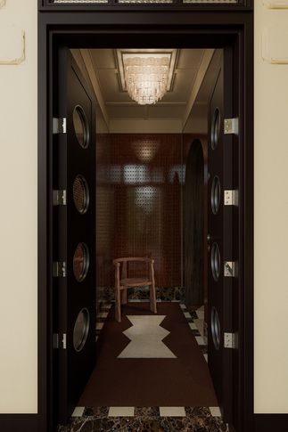 Open Space in stile eclettico di 70 di Alise Dupont Open Space in stile eclettico di 70 di Alise Dupont