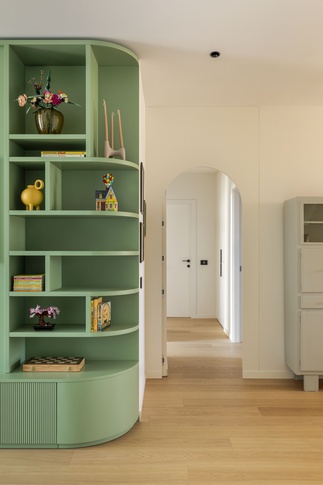 Soggiorno in stile moderno di 31 di Arch. Martina Pozzi MP_archistudio